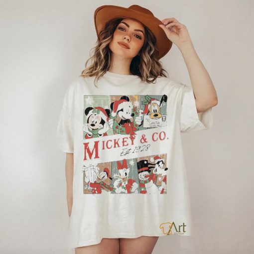 Official Disney Christmas Mickey Co Christmas Shirt