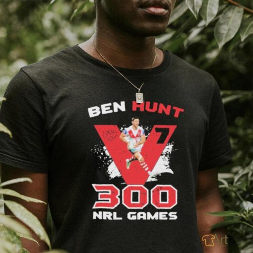 Official Dragons Ben Hunt 300 Games Shirt