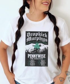 Official Dropkick Murphys 2024 St. Patrick’s Day Tour Poster shirt