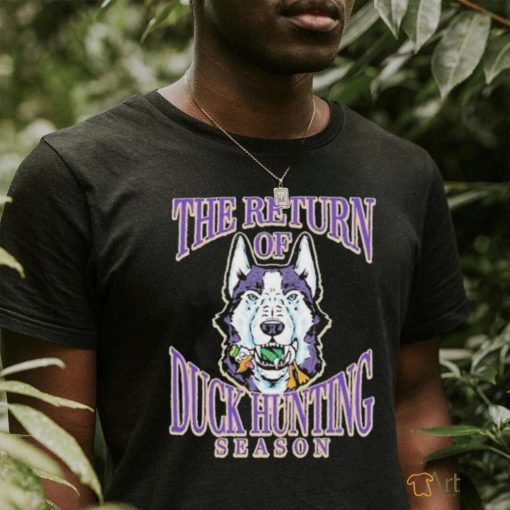 Official Duck Tee The Return Of Duck Hunting Season Shirt