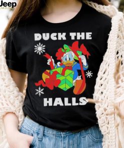 Official Duck the halls Christmas portrait shirt