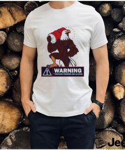 Official Eagles warning contains freedom and alcohol T shirt