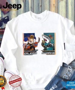 Official Edmonton Oilers VS San Jose Sharks NHL Dec 29 2023 hockey shirt