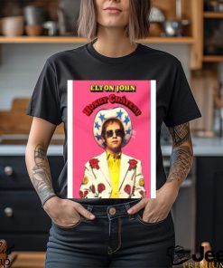 Official Elton John Honky Château 50th Anniversary Poster shirt