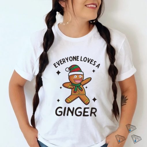 Official Everyone loves a ginger Christmas T shirt