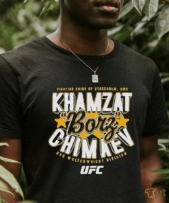 Official Fc Khamzat Borz Chimaev Script Shirt