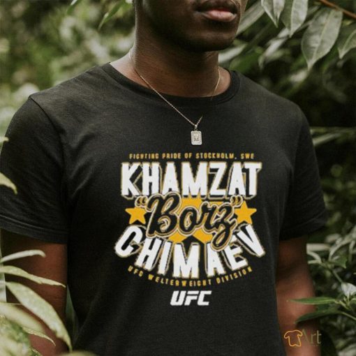 Official Fc Khamzat Borz Chimaev Script Shirt