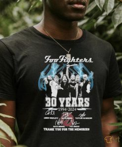 Official Foo Fighters Rock Band 30 Years Of Memories Shirt - teejeep