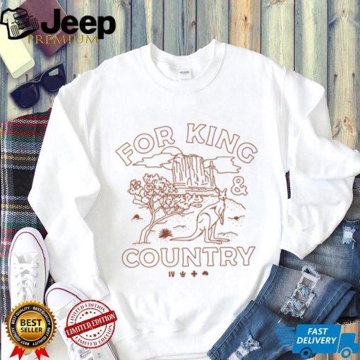 Official For King And Country Desert Tee shirt