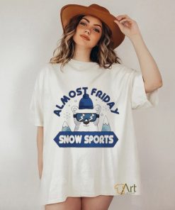 Official Fridaybeers Almost Friday Snow Sport Shirt