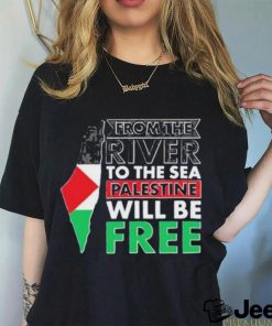 Official From The River To The Sea Shirt Free Palestine T Shirt