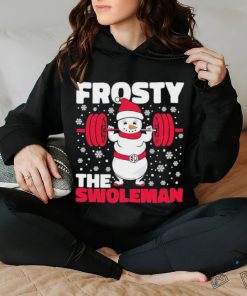 Official Frosty The Swoleman Christmas Tee Shirt