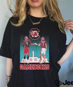 Official Gamecock C.Smith And Rattler Signature City Skyline Shirt