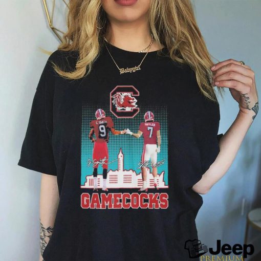 Official Gamecock C.Smith And Rattler Signature City Skyline Shirt