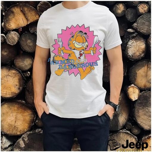 Official Garfield Armed And Dangerous Shirt