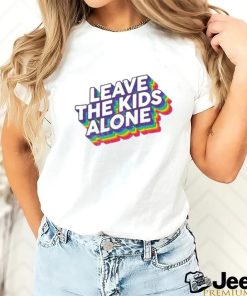 Official Gays Against Groomers Leave The Kids Alone Rainbow shirt