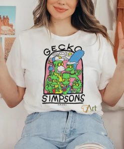 Official Gecko Simpsons Hawaii Shirt