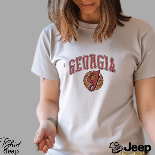 Official Georgia Bulldogs Retro Basketball Shirt