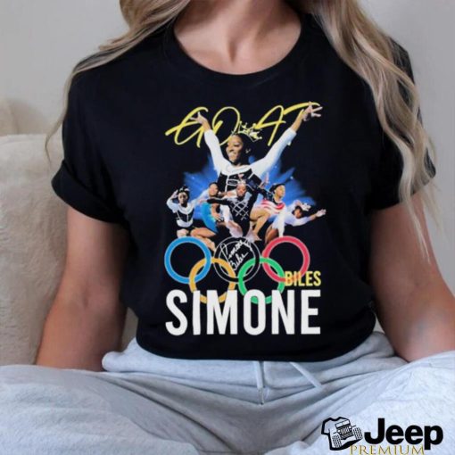 Official Goat Simone Biles Signature Shirt