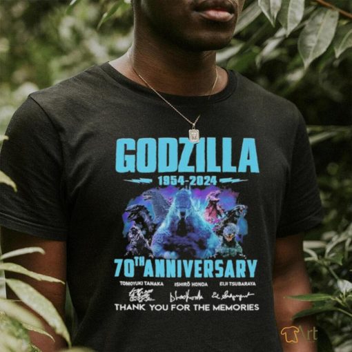 Official Godzilla 1954 2024 70th Anniversary Memories Shirt