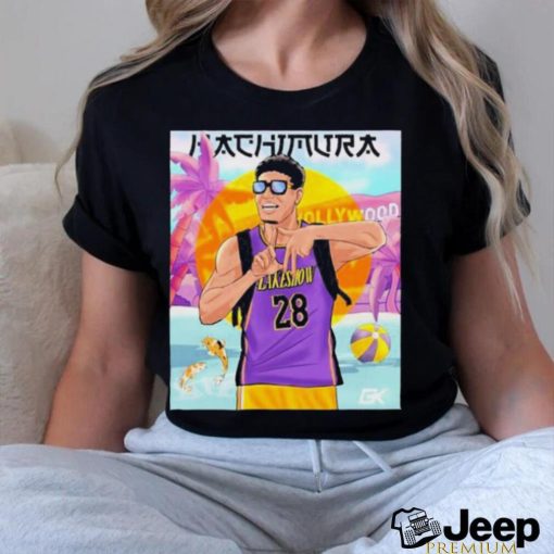 Official GoldenKnightGFX Rui Hachimura Hollywood Here To Stay shirt