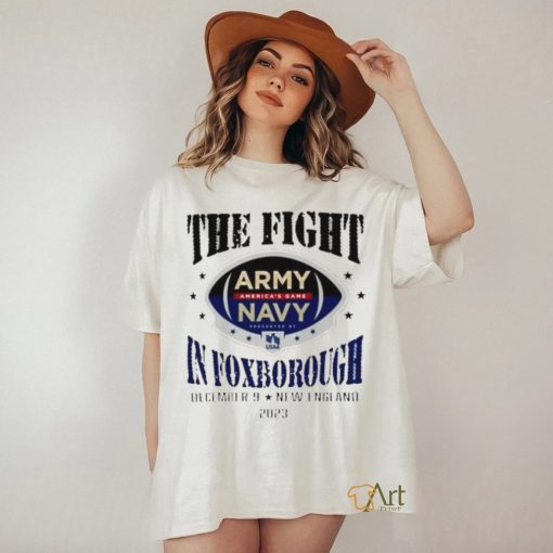 Official Grey Army Vs Navy The Fight In Foxborough 2023 America’s Game Shirt