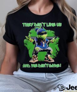 Official Grinch Dallas Cowboys They Don’t Like Us And We Don’t Care Shirt