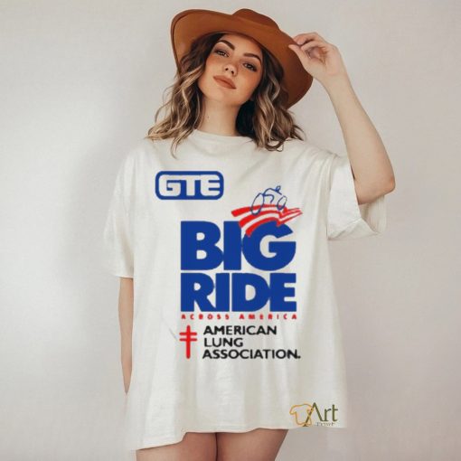 Official Gte Big Ride American Lung Association Shirt