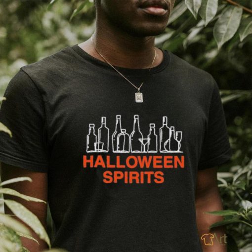 Official Halloween Spirits Bottle shirt