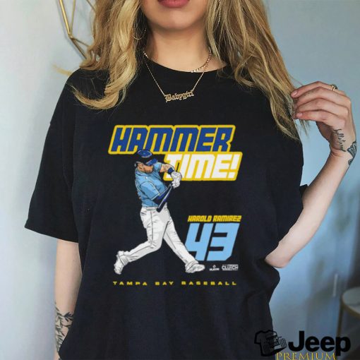 Official Harold Ramirez Hammer Time Tampa MLBPA shirt