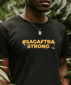 Official Hashtag #SagAftraStrong Shirt