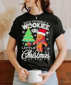 Official Have Yourself A Wookiee Little Christmas Shirt