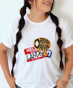 Official Hello My Name Is Lando Driven Race 100 Shirt