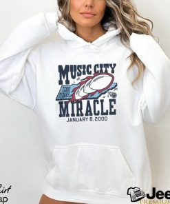 Official Homage Nfl Tennessee Titans Music City Miracle T Shirt