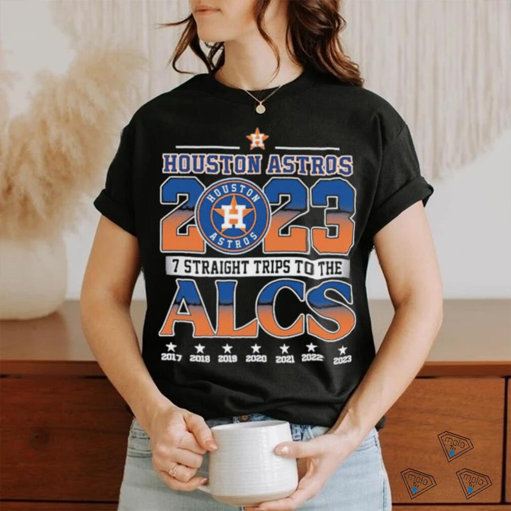 New Mens Houston Astros ALCS 2022 T-Shirt. Sz small & black by