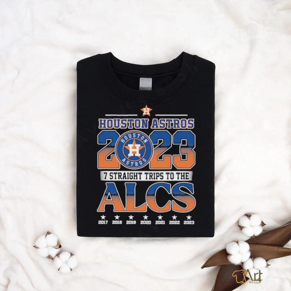 Houston Astros 7 Straight Trips To The ALCS T Shirt, hoodie