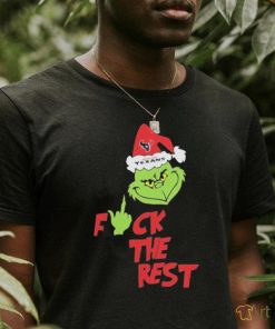 Official Houston Texans Santa Grinch F The Rest T shirt