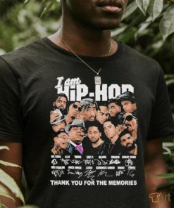 Official I Am Hip Hop Signature Character Thank You For The Memories T Shirt