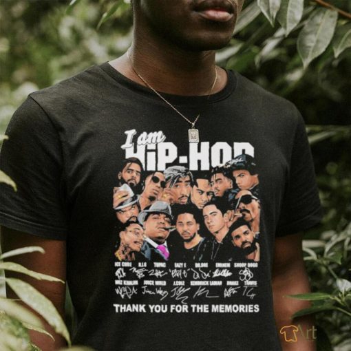 Official I Am Hip Hop Signature Character Thank You For The Memories T Shirt