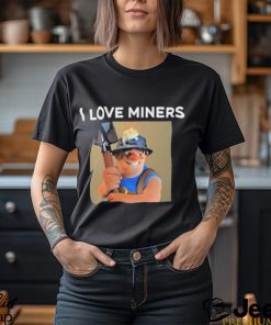 Official I Love Miners Clash Royale T Shirt