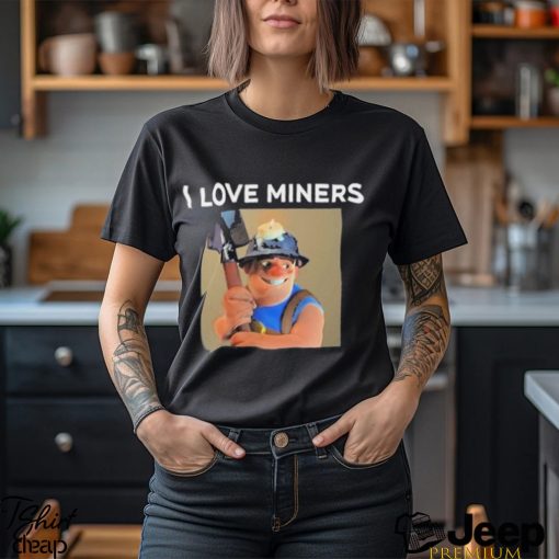 Official I Love Miners Clash Royale T Shirt