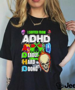 Official I Suffer From Adhd Classic T Shirt