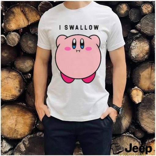 Official I Swallow Kirby Shirt