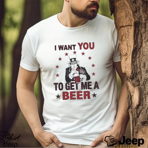 Official I Want You To Get Me A Beer Brew Shirt