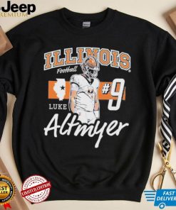 Official Illinois Fighting Illini Football Luke Altmyer Shirt