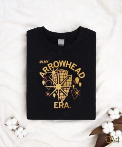 Official In My Arrowhead Era Gold Foil T Shirt