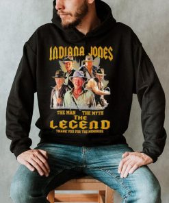 Official Indiana Jones The Man The Myth The Legend Thank You For The Memories 2023 T shirt