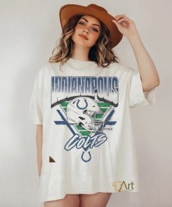 Official Indianapolis colts white triangle vintage shirt