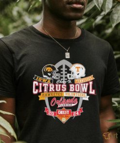 Official Iowa Hawkeyes Vs Tennessee Volunteers Cheez IT Citrus Bowl Orlando Florida 2024 Shirt