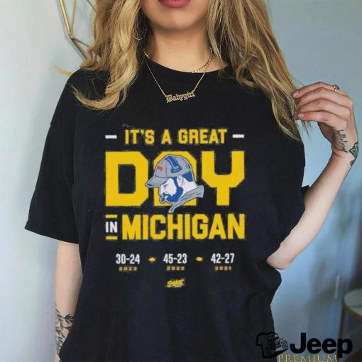 Official It’s A Great Day In Michigan Year Shirt